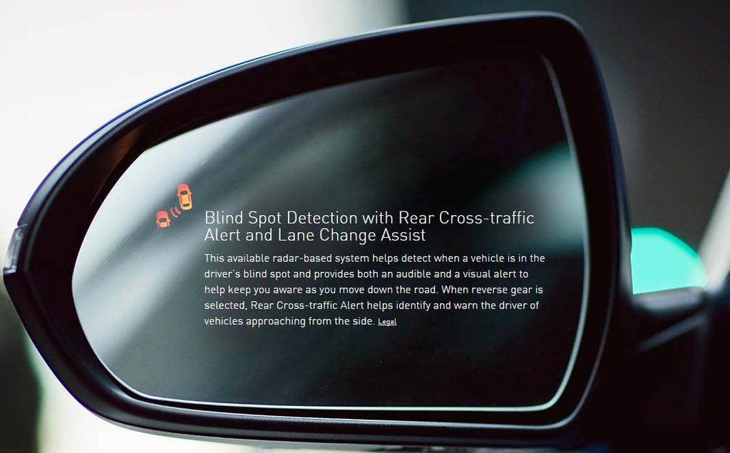 Safety Hyundai Elantra Blind Spot Detection
