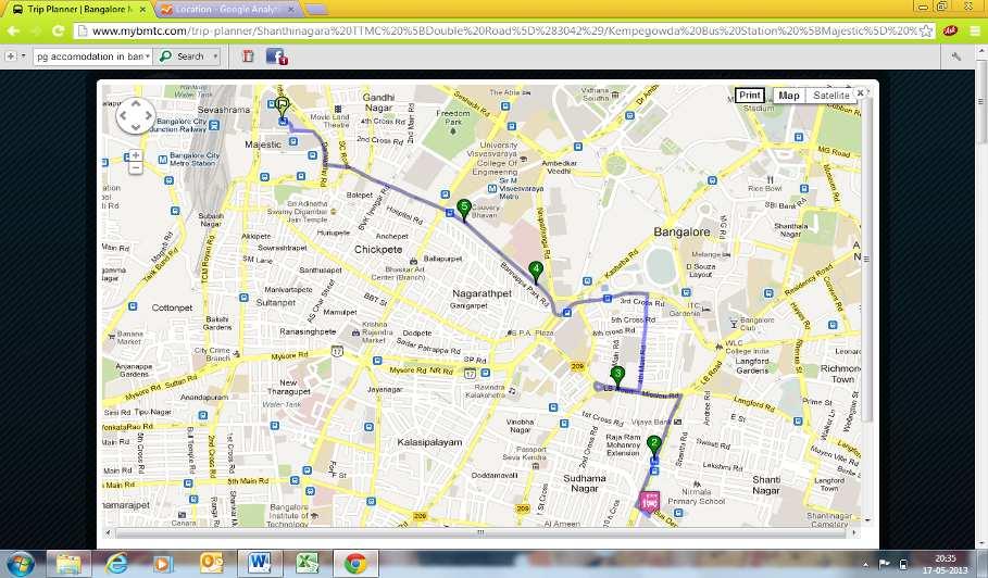 Route Map :