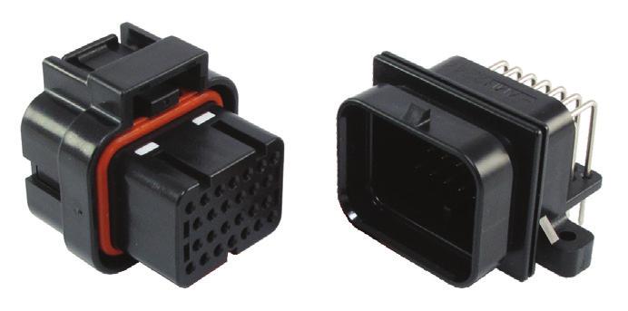 retention SERIES OVERVIEW Superseal 1.0 Connectors Accepts contact size 1.
