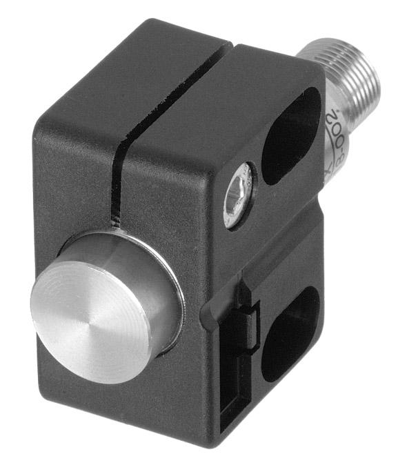 5 mm SU-0001-080 without limit stop Ø 8 mm SU-0002-080 with limit stop Ø 8 mm Material: P 6 black Screw: IN 912, M3 zinc-plated Nut: IN 934, M3 zinc-plated Ø12, Ø18 Part reference Type SU-0001-120