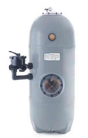 2 YEARS OF WARRANTY HCF SAN SEBASTIAN SERIES Laminated filters Polyester sand filters * Valve 2" not included According Uni 10637/2016 (Italian regulation) J High performance filters manufactured