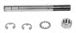 1/2" (13 mm) damper shaft bearing for universal mounting plate, 331-623 1 331-862 E-58 E-3 Steel Pivot Post.