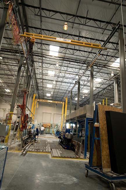 WHY SPANCO? 1 We manufacture the widest selection of pre-engineered workstation bridge cranes in America.