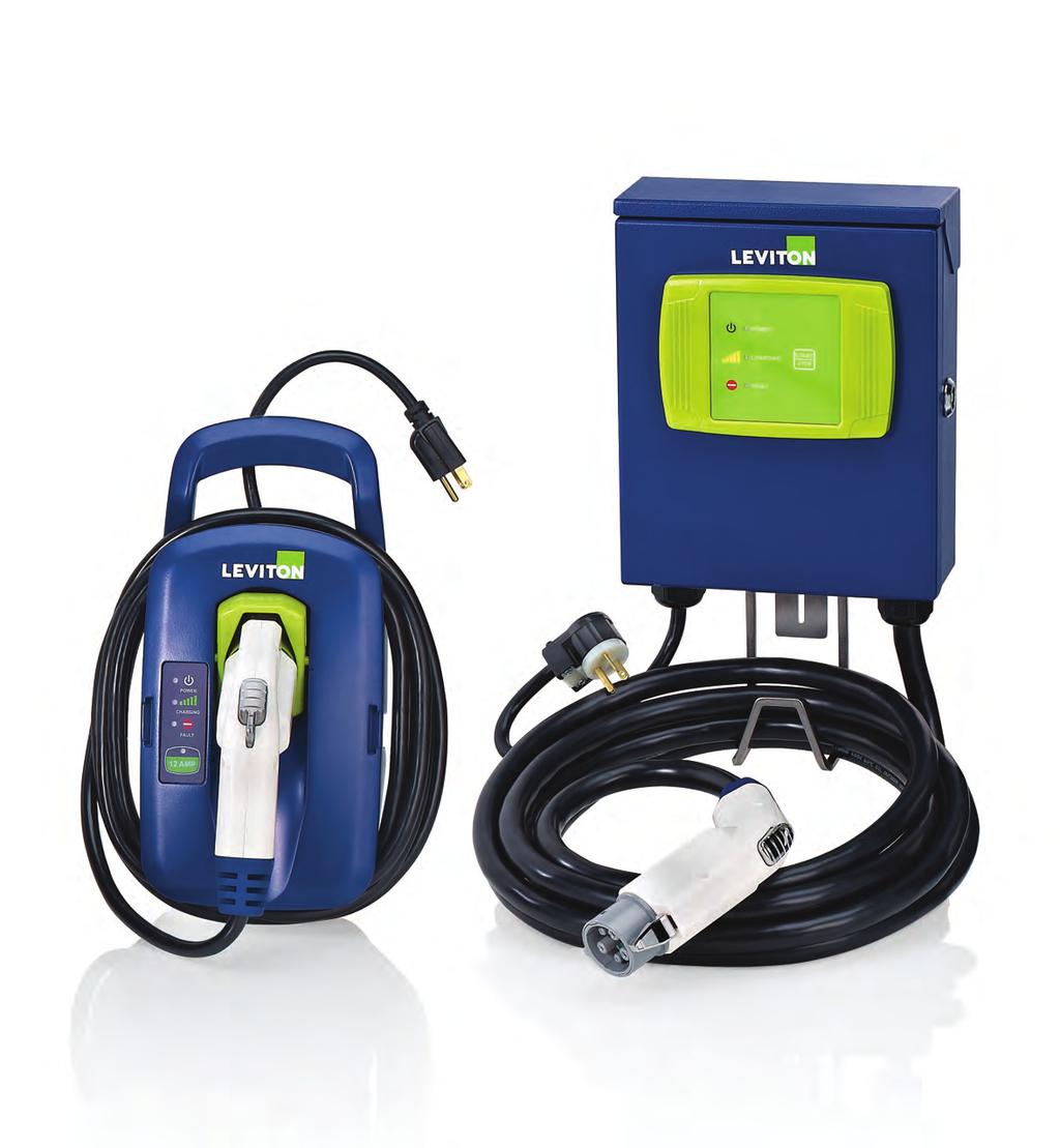 THE EVR-GREEN SOLUTION Leviton offers a complete solution to home PEV charging. The Evr-Green line provides the charger as well as installation by certified contractors and extensive customer service.