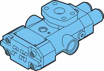 Hydraulic components POCLAIN HYDRAULICS TRACTION CONTROL (IN-LINE) VALVE Function: Proportional Flow Control Valve used to regulate a control wheel slip. Flow / voltage Q < 20 L/min [5.2 GPM] 20 [5.