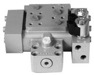 Hydraulic components POCLAIN HYDRAULICS FLOW DIVIDER FDB 25 Up to 450 Bar [6527 PSI] Up to 00 l/min [79,2 GPM] Direct in-line mounting. Direct mounting on the pump.