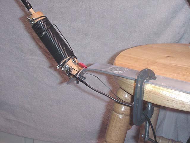 metal parts that permit long fishing poles to be made in two or more sections for travel and slipped together when used.