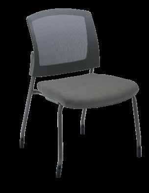 Guest Baker Stackable Guest Chair with Arms Model No.