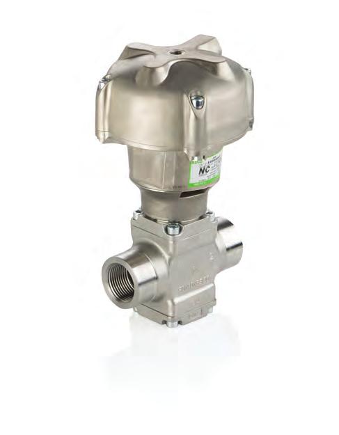 Series 98 Air Operated Steel Piston Valves For Steam and Aggressive Fluid Service Applications Rubber Vulcanization/Tire Presses Industrial Autoclaves Foundries Laundry Food & Beverage Chemical