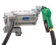 ¾ AC vane pump with   1 AC vane pump with  Includes 1 automatic