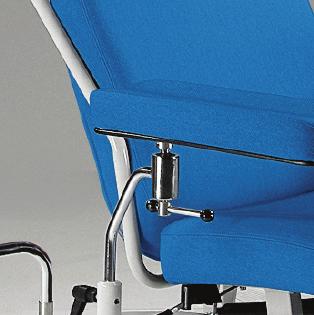 MEDIC Mobile Phlebotomy Chair 130Kg Designed for treatment rooms where the chair can be easily moved if required.