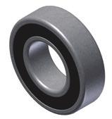 include rubber seal bearings for