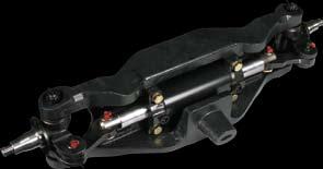 ECX STANDARD FEATURES & BENEFITS PROVEN DRIVE AXLE n CLARK ED30 One-piece housing reduces