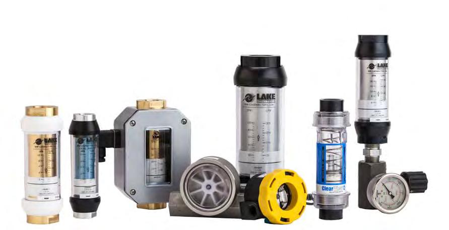 5-1300 scfm for air meters) LAKE MONITORS POWER AND ENERGY INDUSTRIES SERVED OIL & GAS As the leading supplier of offshore chemical injection flow meters, AW-Lake is acutely aware of the