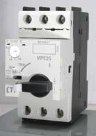 50kA at 400/415V according to IEC/EN 60947-2 Motor protective circuit breaker MPE25 Operational Type Code