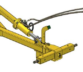 Optional Front Lift Cylinder The SIMBA can be fitted to 4m Folding Mounted X-Presses manufactured from 2007 onwards.