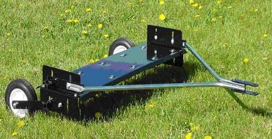 OTHER LAWN & GARDEN TOOLS FROM MID WEST PRODUCTS, INC. 40 Trailing Dethatcher HDR-40. Heavy Gauge Steel Chassis.