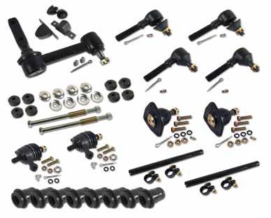 Each Kit is available with Poly or Rubber Bushings FRONT SUSPENSION REBUILD KITS include high quality components at a great price.