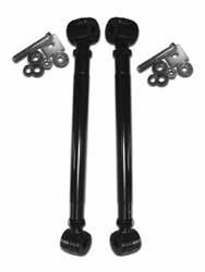 Simply lengthen or shorten the strut rods by turning them, then tightening the jam nuts that s it! Poly Adjustable Strut Rods give you triple the adjustment range of stock camber adjustment rods.