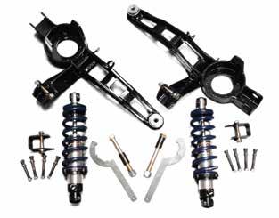 1968-1982 COILOVER SUSPENSION CONVERSION KITS 1968-1979 Coilover Suspension Systems 1968-1982 Coilover Conversion Kits #22375 These Coilover Systems require the use of one of the Front Brake Kits