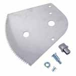 Door (continued) 29806 76-82 Power Window Motor - LH - 76L - Correct (flat style) - includes gear and bracket.