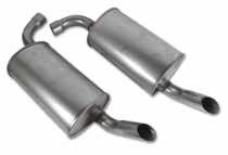 Exhaust (continued) 1975-1982 Cat-Back Exhaust Systems Pipes and mufflers from the catalytic converter back (excludes converter). Same great fitting quality components as our complete systems.