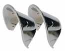 They are not warranted by the Manufacturer against corrosion or peeling. 44250 69 Reproduction Side Exhaust Covers - pr... $ 2524 99 20507 68-82 69-Style Fiberglass Side Exhaust Covers - pr.