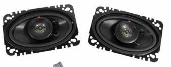 Custom-fit cargo area speaker features pressure-fit installation and 200-watts of power.