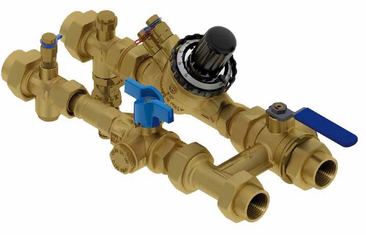 Technical submission R 1.1 Type of Product XT series complete Terminal valve assembly for fixed and adjustable flushing by-pass for axial PICV.