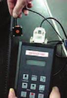b) The vibration method An alternative procedure to measure the tension of the belt is to use a Belt Tension Gauging Equipment.