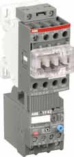 Switching of auxiliary and control circuits Optimize your auxiliary contact block configuration AF09...AF16 3-pole contactors equipped with a built-in auxiliary contact N.O. or N.C.