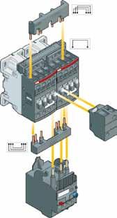.. Contactor - Connection VEM4 mechanical & electrical interlock set Starters Protected by Thermal Overload Relays Across-the-Line Starters Reversing