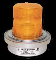 STROBE BEACONS 200J & 200U Series - Special Application 200J Series PARTS Part # Lens.....333 Outer Dome.....325-L Strobe Tube (200J)... 129-Z Strobe Tube (200U)... 129-U Single Flash Circuit (200J).
