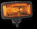 HH3971 7 Rectangular sealed beam head: For ambulances, fire trucks, rescue vehicles Lens color: Amber, Blue, Clear, Red F. FM3666: 12V DC Mechanical Flasher. Flash Rate: 1.