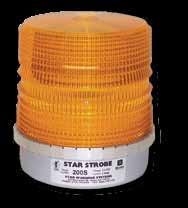 STROBE BEACONS 255TC & 255TS - Stars With A Twist The 255TC & 255TS series offer field selectable flash patterns of quad flash, double flash, or single flash via an internal jumper.