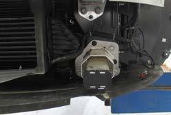 Then remove the fascia from vehicle disconnecting any electrical connections and set