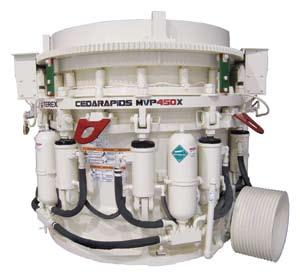 Cone Crushers Terex Cedarapids Cone Crushers The advanced engineering of Terex Cedarapids cone crushers sets industry benchmarks.