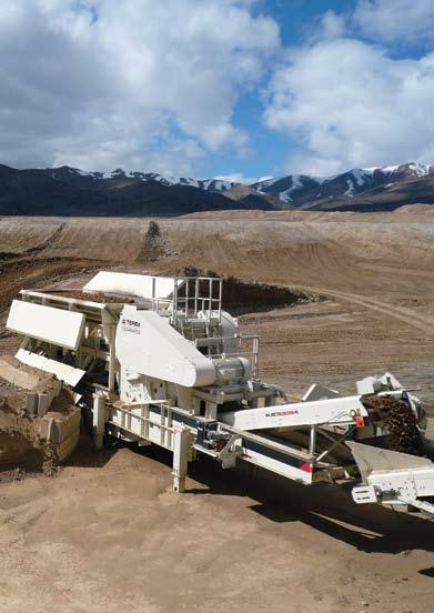 RUGGED Terex Minerals Processing Systems Comprehensive Equipment Range MACS TM Mobile Aggregate Crushing System... 5 Portable Plants.
