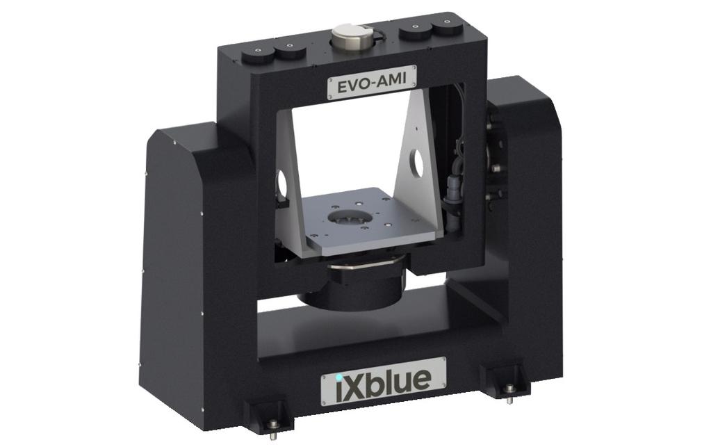 The EVO-AMI is a compact two-axis positioning and rate table suited with 10 kg-payload.