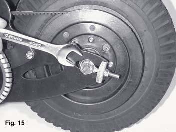 If the belt is making a humming sound when the wheel it turning, this is to tight and may cause the belt to snap.