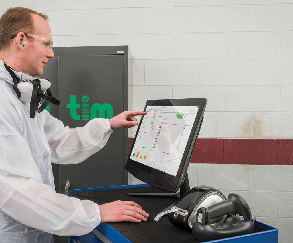 The intuitive design of the TIM platform empowers shop managers to minimize inventory, ensure that the right repair materials are