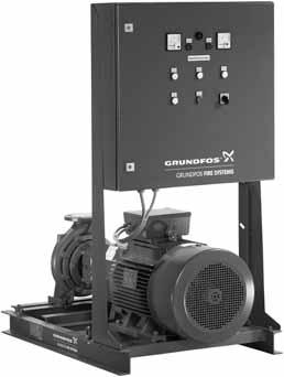 Product description Fire NKF Introduction Grundfos Fire NKF fire pump sets are typically used in firefighting applications for supplying water to fire hose reels, fire hydrants or sprinkler systems.