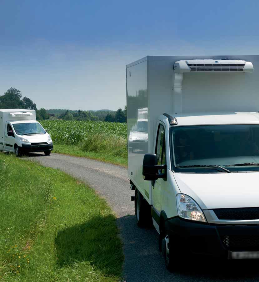 V-Series Superior Temperature Control Small trucks and vans Modern compact platform User