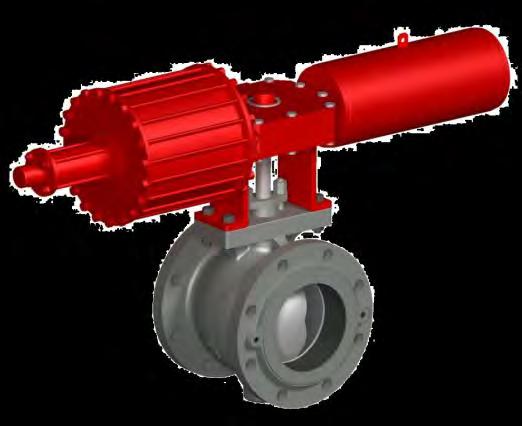 Segmented V-Notch Ball Control Valve Series 50000/51000 Size : - 1 to 24 Pressure Rating : -