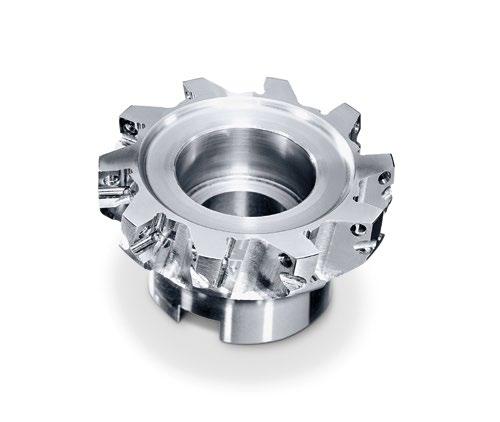 Rapid traverses of 42 m/min and a swivel speed of 30 rpm guarantee dynamic machining and up to 30 % shorter cutting cycles.