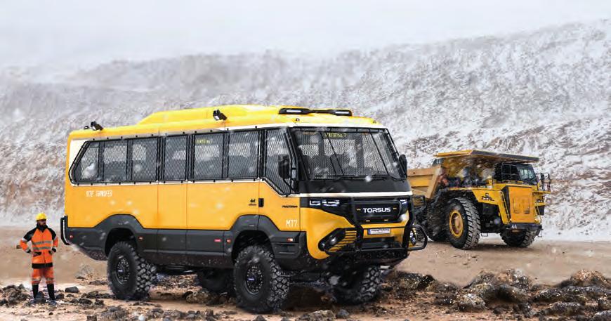 RUGGED DURABLE DEPENDABLE THE IDEAL TRANSPORT SOLUTION FOR HEAVY INDUSTRIES Designed and built to deal with rough terrain and harsh conditions, Praetorian is an ideal transport solution for heavy