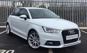 6 TDI 116 Misano Red Pearl Effect, S line Sport Suspension/Roof Spoiler, Audi Sound System,