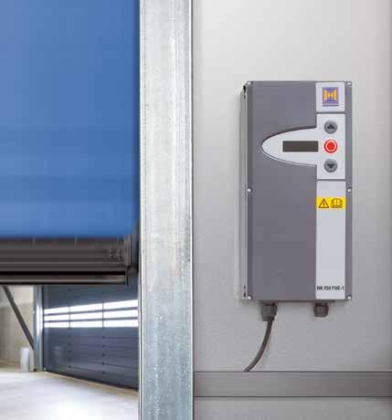 Long service life and high efficiency as standard The frequency converter control takes stress off the entire door mechanism, guaranteeing nearly wear-free, quiet door travel.