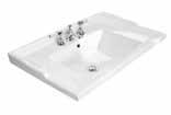 FURNITURE Basins & Mirrors Description Colour Dimensions Code Price 600mm TRADITIONAL BASIN 1 tap hole White
