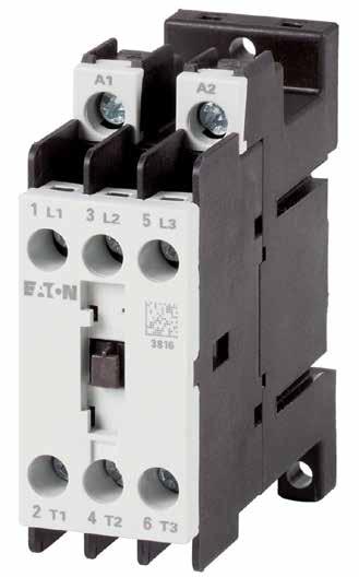 eu/de1 DILMT and DILAT Compactness new defined The new contactor series DILMT and DILAT with its small footprint is dedicated to applications with limited space for installation.